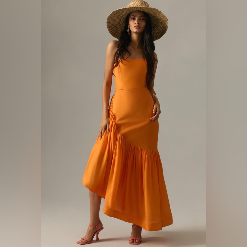 Orange Anthro Dress
